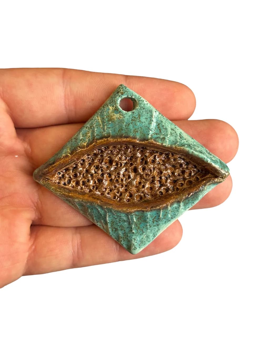 Namaste El Yapımı Seramik Charm