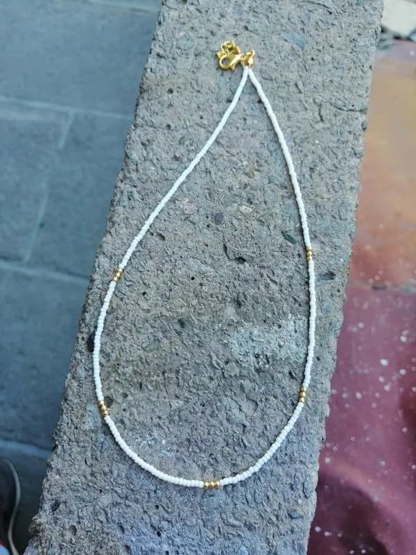 Minimal Metal Damlacık Sarkıtlı Kolye 1