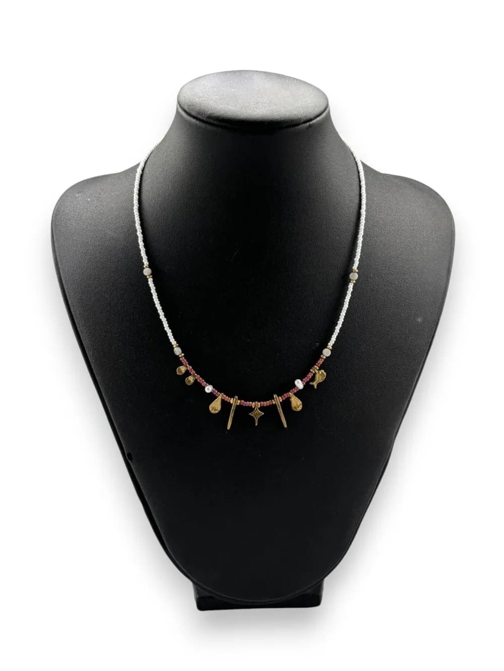 Minimal Spike Bronz Kolye 1