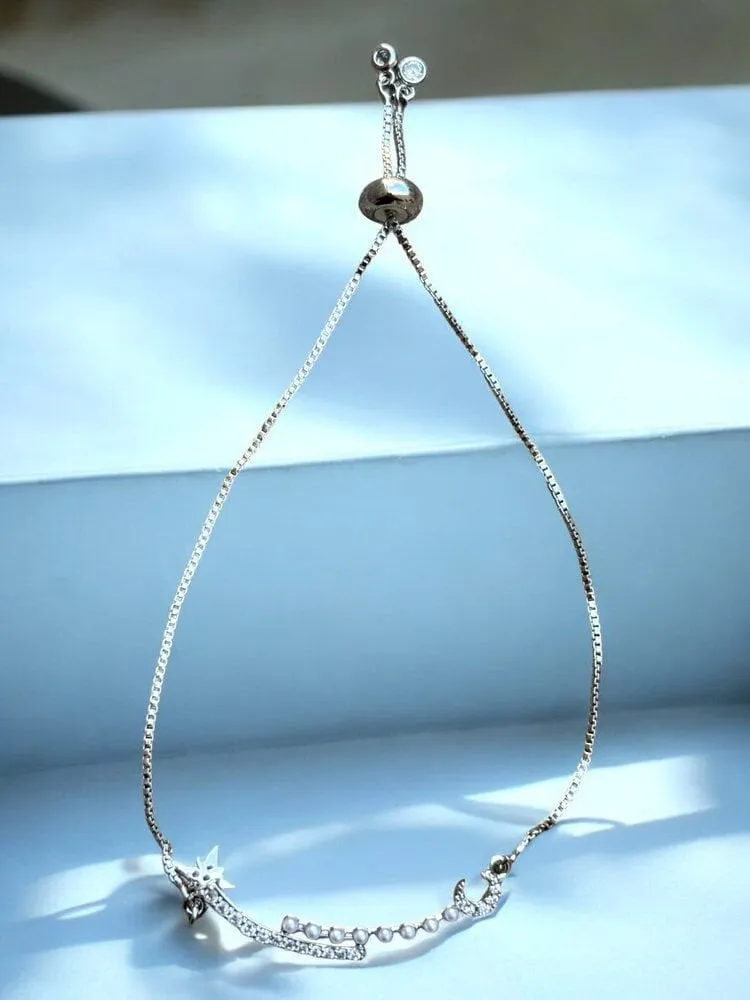 Minimal Kristal Taş Bileklik 1