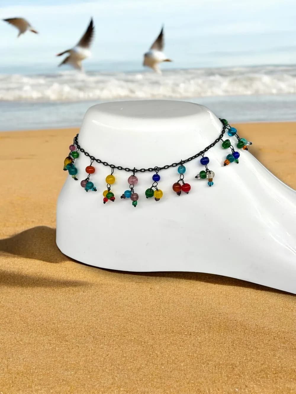 Renkli Boncuk Charm Halhal 1